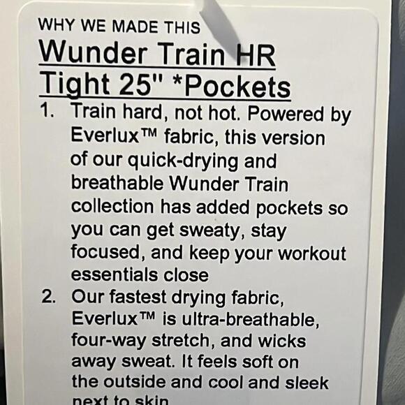 Lululemon Women's Grey and Green Legging - Picture 2 of 6